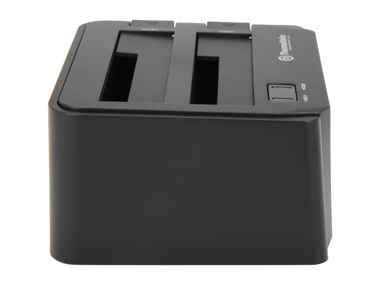 Thermaltake BlacX Duet 2.5"/3.5" SATA I/II/III USB 3.0 External Hard Drive Enclosure Docking Station ST0014U-D