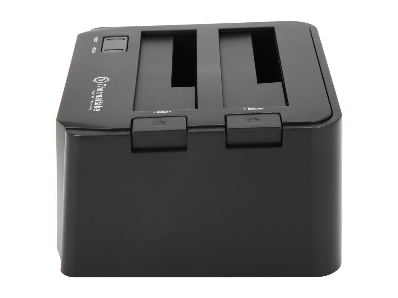 Thermaltake BlacX Duet 2.5"/3.5" SATA I/II/III USB 3.0 External Hard Drive Enclosure Docking Station ST0014U-D