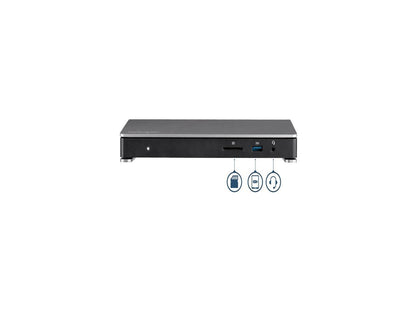StarTech.com TB3DOCK2DPPD Thunderbolt 3 Dock - 85W Power Delivery - Dual 4K Monitor Docking Station with USB Type C & DisplayPort (TB3DOCK2DPPD)