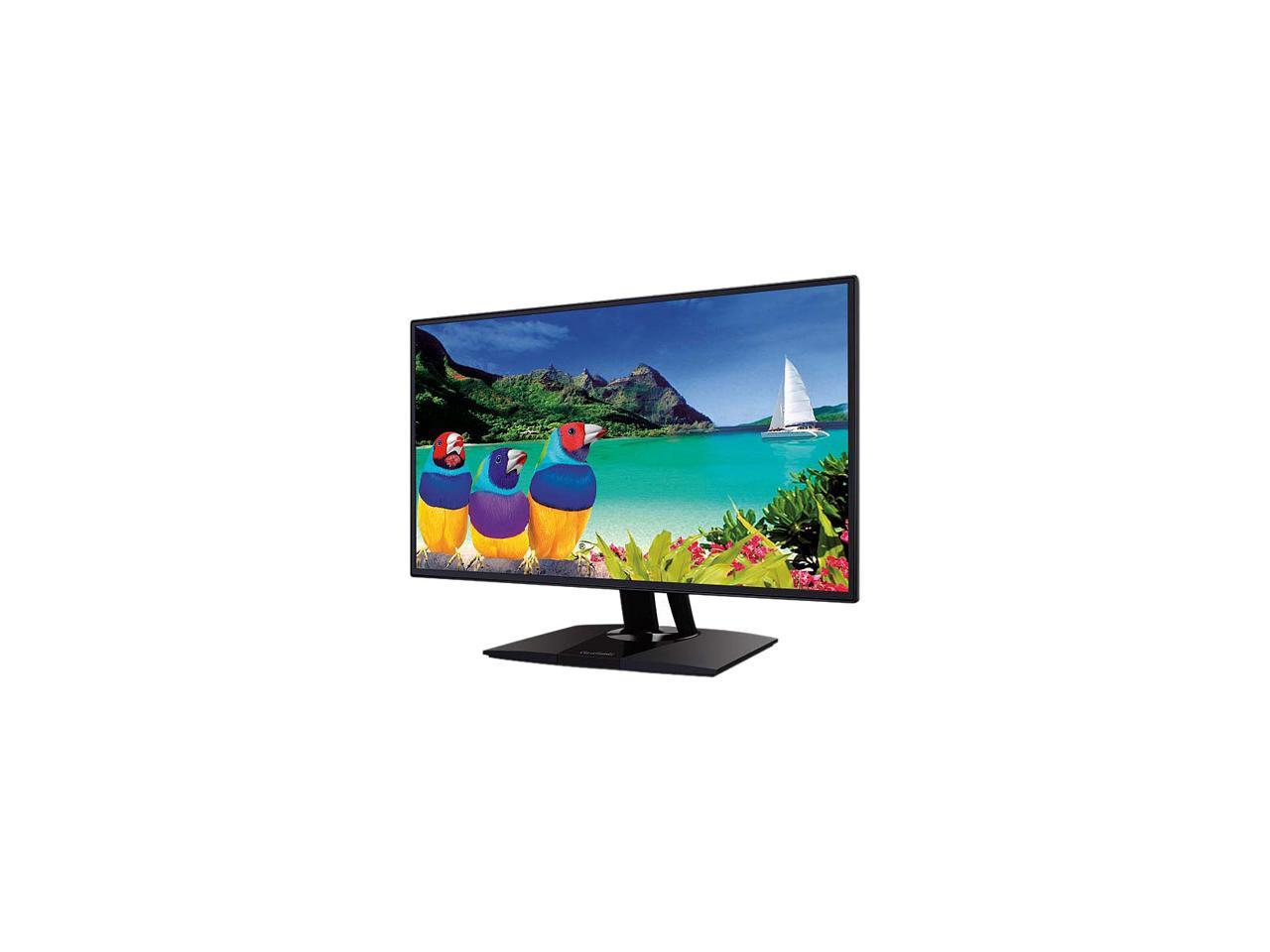 ViewSonic VP2468 24" Ultra-Thin Full HD 1920 x 1080 7ms DisplayPort 2xHDMI Mini-DisplayPort USB 3.0 Hub Anti-Glare LED Backlit IPS Monitor