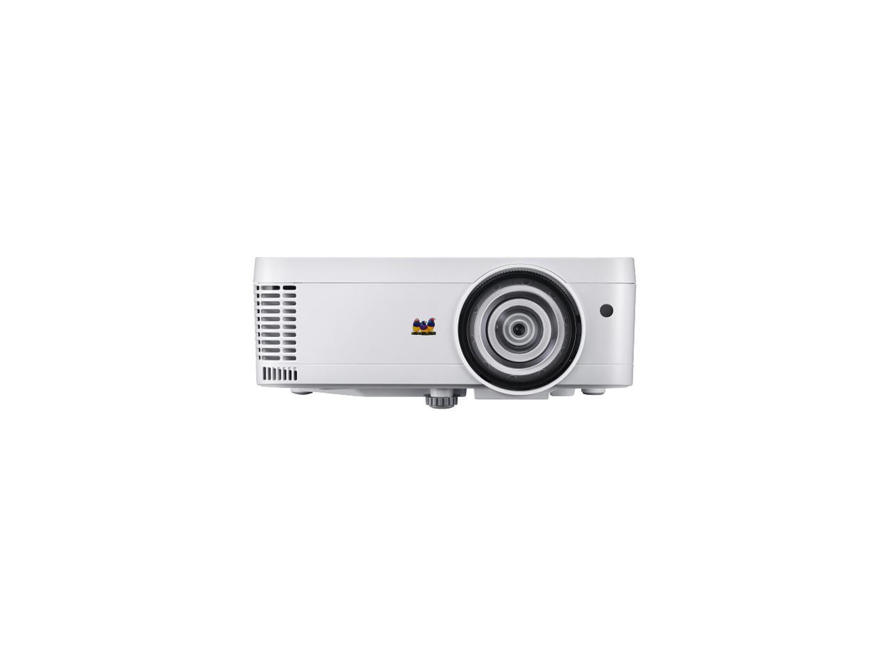 ViewSonic PS600W 3500 Lumens WXGA HDMI Networkable Short Throw Projector for Home and Office