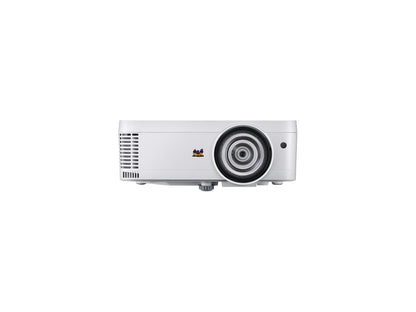 ViewSonic PS600W 3500 Lumens WXGA HDMI Networkable Short Throw Projector for Home and Office