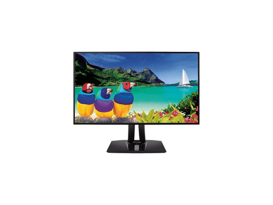 ViewSonic VP2768-4K UHD 3840 x 2160 2 x HDMI, DisplayPort, MiniDP Frameless Design Swivel Pivot Tilt Height Adjustable IPS Professional Monitor