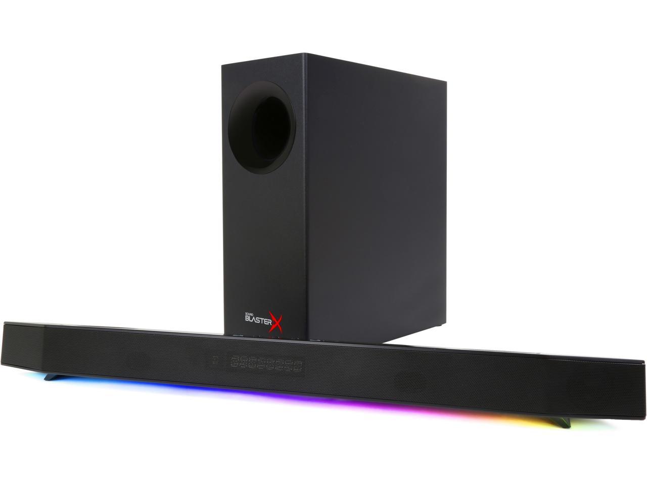Sound BlasterX Katana Multi-channel Bluetooth Wireless Gaming Soundbar (Black)