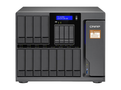 QNAP NAS TS-1635AX-8G-US 16-Bay Marvell ARMADA 8040 quad-core 1.6 GHz 8G DDR4 RTL