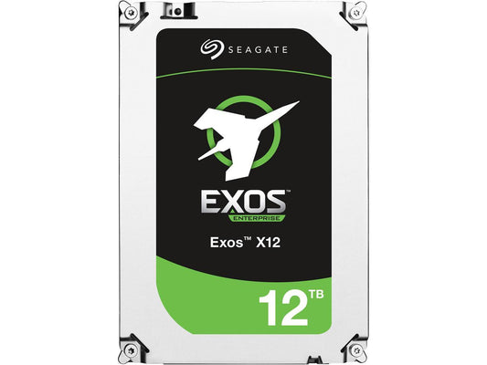 Seagate Exos HDD ST12000NM0027 12TB 3.5 7200RPM 256MB SAS 12GB s Enterprise Bare