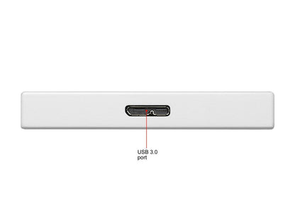 Seagate Backup Plus Slim STHN2000403 2TB Portable Hard Drive - 2.5" External - Red