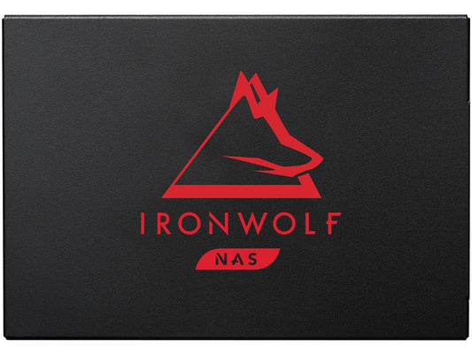 Seagate IronWolf 125 SSD 2TB NAS Internal Solid State Drive - 2.5 Inch SATA 6Gb/s Speeds of up to 560 MB/s, 0.7 DWPD Endurance and 24x7 Performance for Creative Pro and SMB/SME (ZA2000NM1A002)