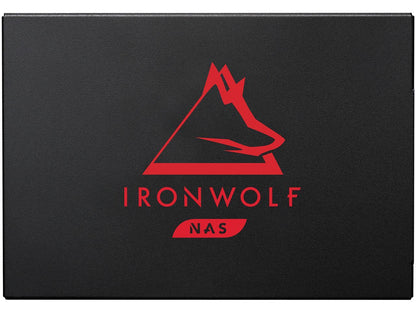 Seagate IronWolf 125 SSD 1TB NAS Internal Solid State Drive - 2.5 Inch SATA 6Gb/s Speeds of up to 560 MB/s, 0.7 DWPD Endurance and 24x7 Performance for Creative Pro and SMB/SME (ZA1000NM1A002)