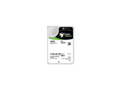 Seagate 18TB Exos X18 7200 RPM SATA 6Gb/s 256MB Cache 3.5-Inch Enterprise Hard Drive HDD (ST18000NM000J)