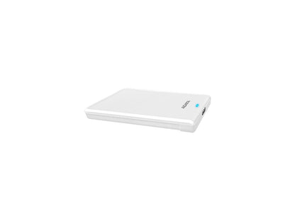 A-DATA Hard Drive AHV620S-2TU3-CWH HV620S External Hard Drive 2TB USB2.0 White