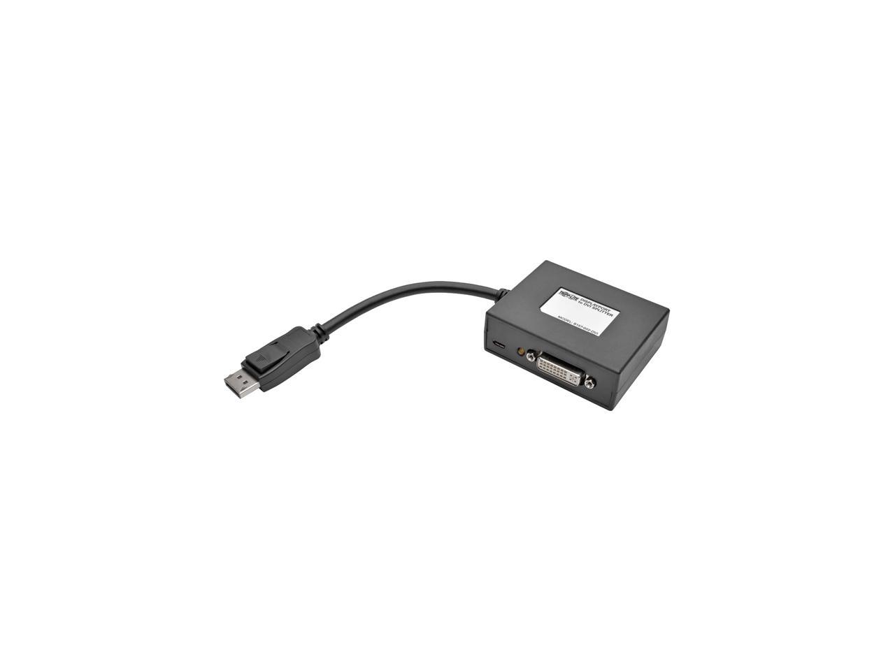 Tripp Lite 2-Port DisplayPort to DVI Video Splitter 1080p 1920 x 1080 60Hz - DisplayPort/DVI Video