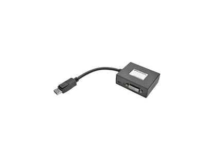 Tripp Lite 2-Port DisplayPort to DVI Video Splitter 1080p 1920 x 1080 60Hz - DisplayPort/DVI Video