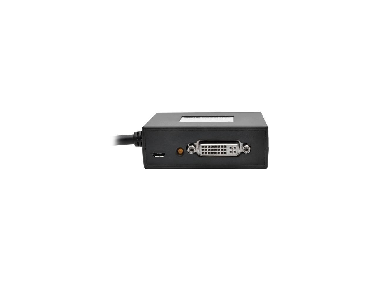 Tripp Lite 2-Port DisplayPort to DVI Video Splitter 1080p 1920 x 1080 60Hz - DisplayPort/DVI Video