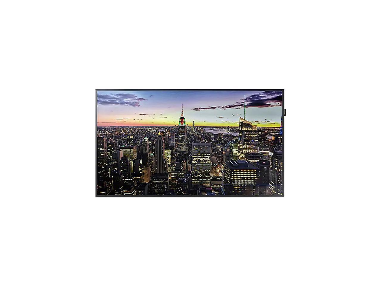 Samsung QM49H 49" 4K Ultra HD LED Commercial Display (Cisco Certified Compatible Display), Built-in MagicInfo S5, SSSP 5.0, Speaker, Wi-Fi & Bluetooth, 24/7 - LH49QMHPLGC/GO