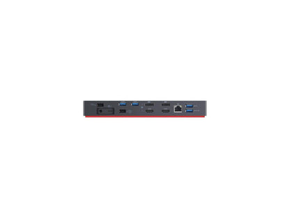 Lenovo ThinkPad Thunderbolt 3 Workstation USB Dock with 230w AC adapterIncluded 40ANY230US, Black