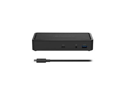 Belkin Thunderbolt 3 Dock Plus w/ 1.6 ft. Thunderbolt 3 Cable (Thunderbolt Dock for macOS and Windows) Dual 4K@60Hz, 40Gbps Transfer Speeds, 60W Upstream Charging (F4U109tt)