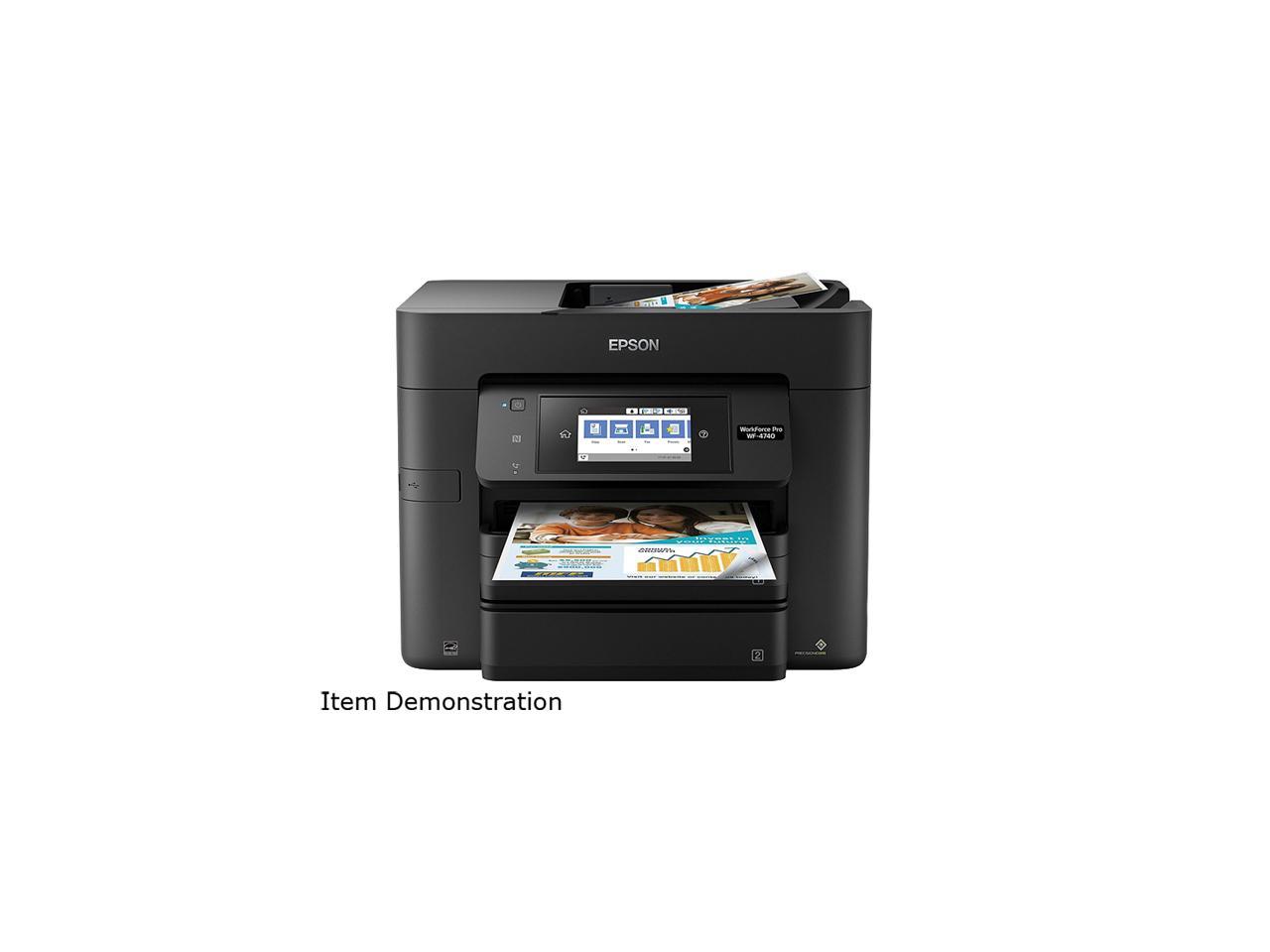 Epson WorkForce Pro WF-4740 Wireless All-In-One Color Inkjet Printer