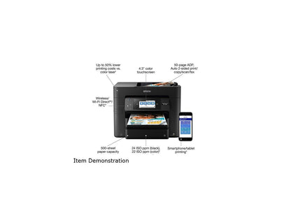 Epson WorkForce Pro WF-4740 Wireless All-In-One Color Inkjet Printer