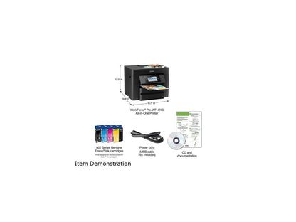 Epson WorkForce Pro WF-4740 Wireless All-In-One Color Inkjet Printer
