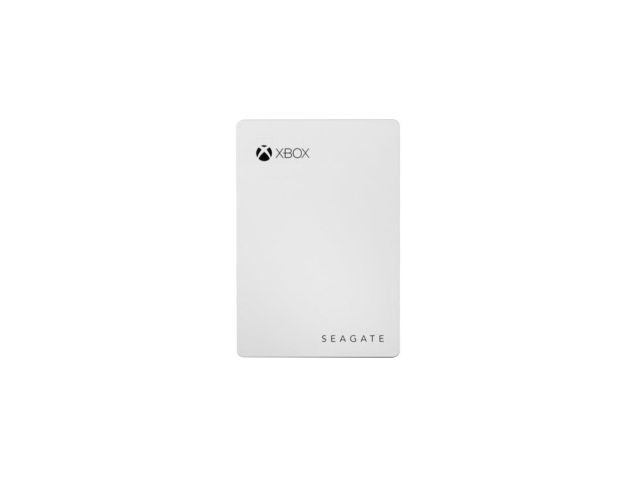 Seagate Game Pass 4TB Game Drive for Xbox External Portable USB 3.0 - White (STEA4000407)