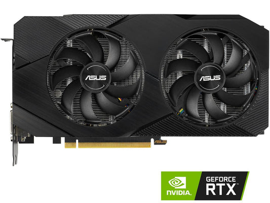 ASUS GeForce RTX 2060 DUAL EVO 6 GB GDDR6 Graphics Card (DUAL-RTX2060-6G-EVO)
