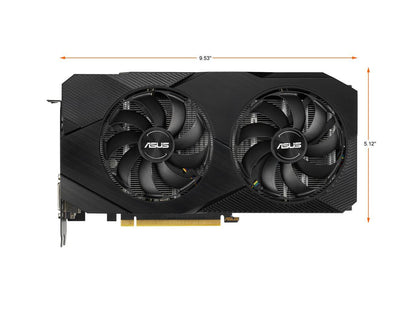 ASUS GeForce RTX 2060 DUAL EVO 6 GB GDDR6 Graphics Card (DUAL-RTX2060-6G-EVO)