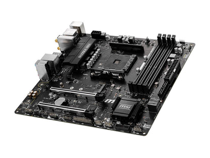 B450M BAZOOKA MAX WI-FI w/ DDR4-2666, 7.1 Audio, M.2, Gigabit LAN, 802.11ac