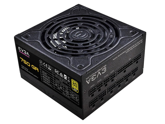 EVGA SuperNOVA 750 GA, 80 Plus Gold 750W, Fully Modular, Eco Mode, 10 Year Warranty, Includes Power ON Self Tester, Compact 150mm Size, Power Supply 220-GA-0750-X1