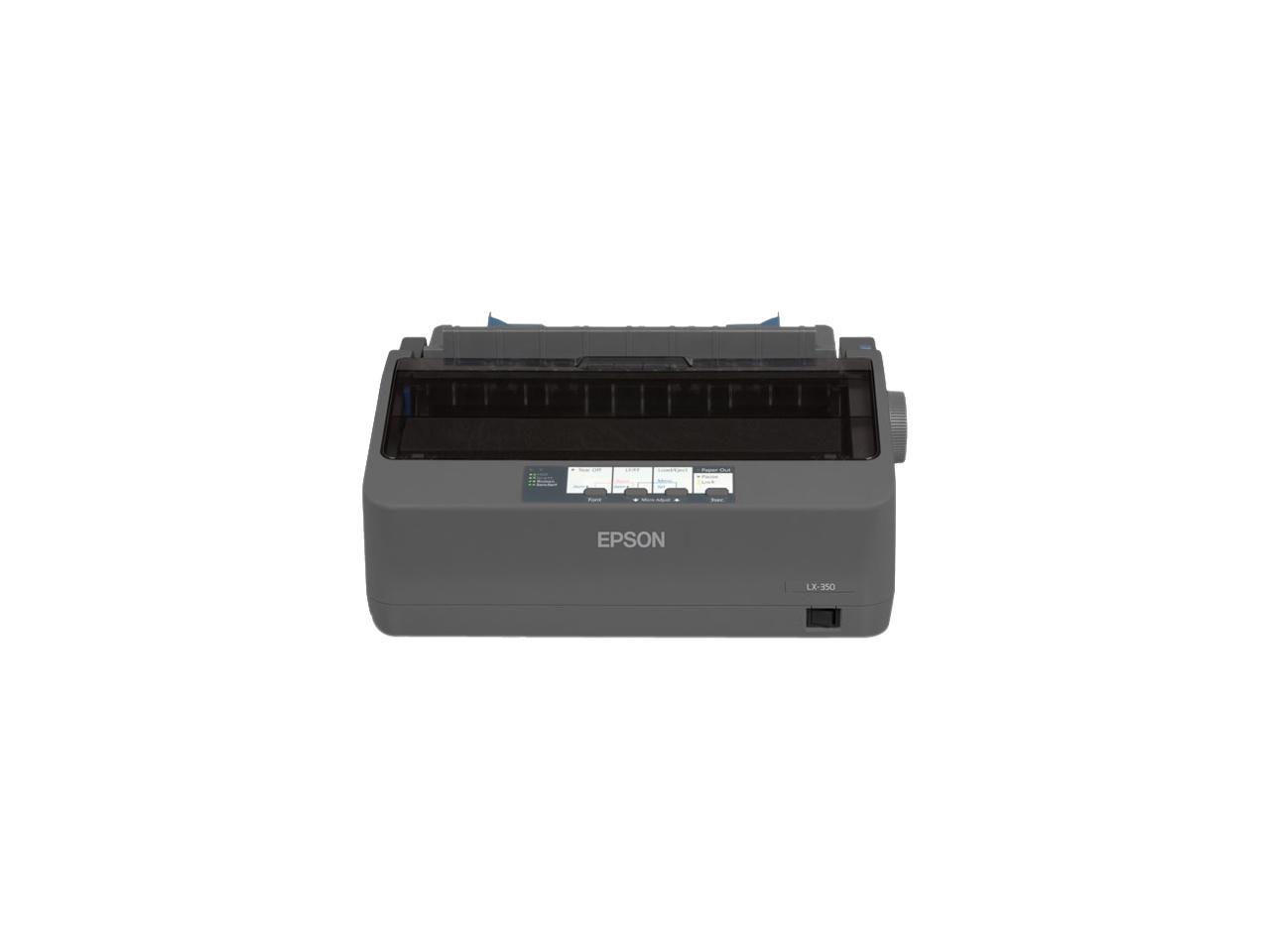 Epson Lx-350 9-Pin Dot Matrix Printer - Monochrome