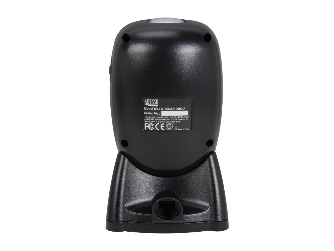 Adesso NuScan 6000U Omnidirectional Barcode Scanner