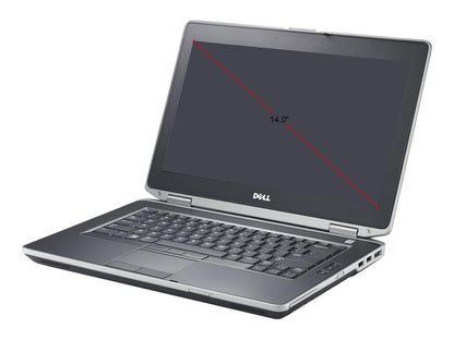 Dell Latitude E6430 14.0" Laptop - Intel Core i5 3320M 3rd Gen 2.6 GHz 8GB 320GB HDD DVD-ROM Windows 10 Pro 64-Bit