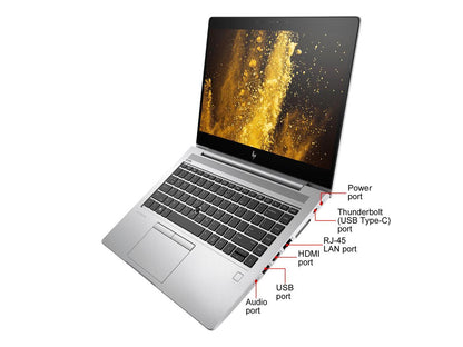 HP EliteBook 840 G6 - 14" - Core i5 8265U - 16 GB RAM - 512 GB SSD (7KK16UT#ABA)