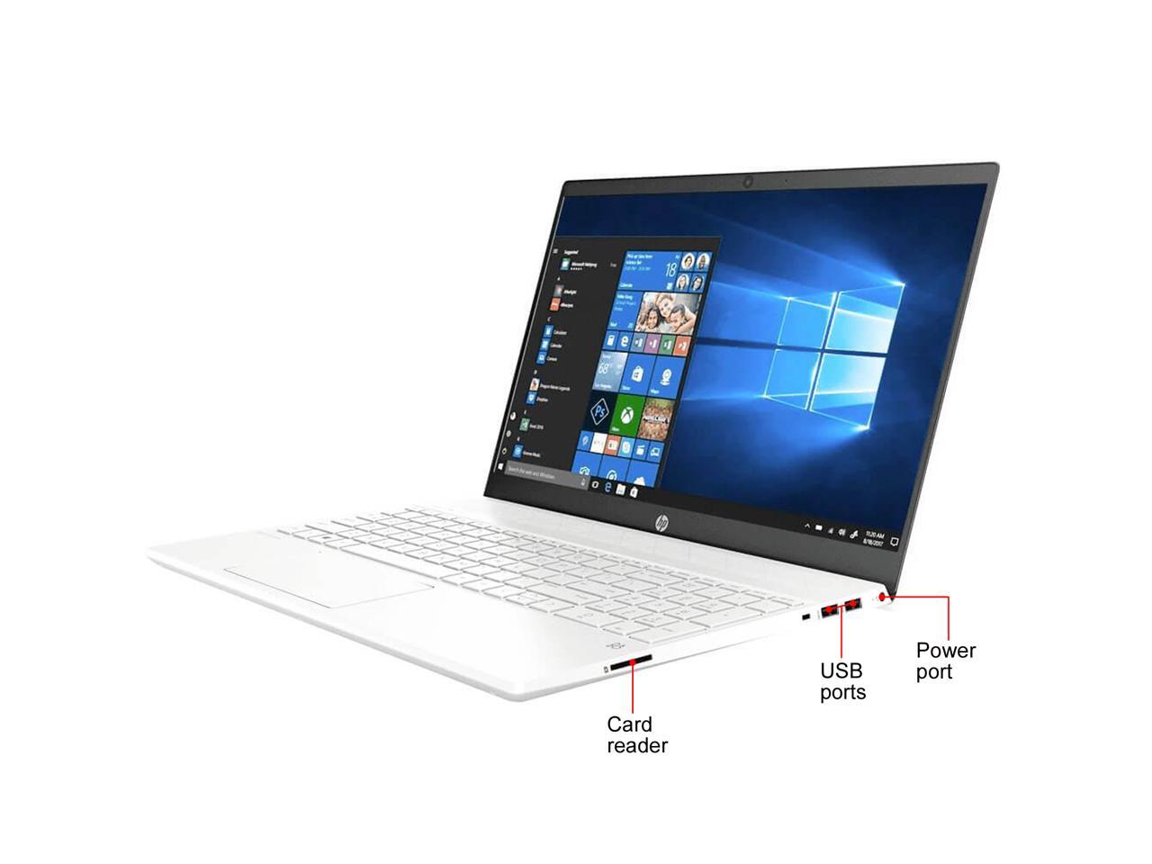 HP Laptop Pavilion 15-cs3076nr Intel Core i7 10th Gen 1065G7 (1.30 GHz) 8 GB Memory 512 GB PCIe SSD Intel Iris Plus Graphics 15.6" Touchscreen Windows 10 Home 64-bit