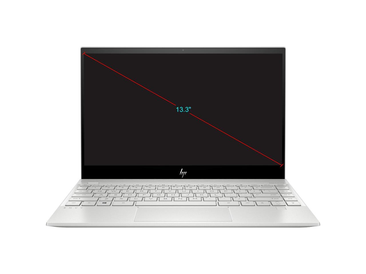HP ENVY 13 13.3" Touchscreen Laptop Intel Core i7 8GB RAM 512GB SSD - 10th Gen i7-1065G7 Quad-core - Intel Iris Plus Graphics - In-plane Switching (IPS) Technology - BrightView display technology