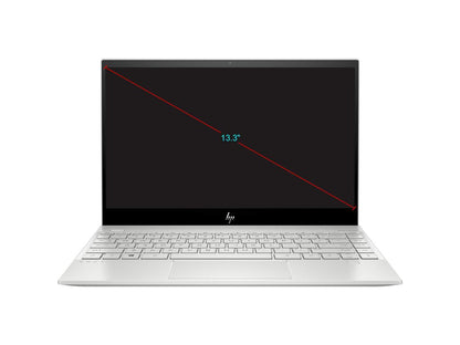 HP ENVY 13 13.3" Touchscreen Laptop Intel Core i7 8GB RAM 512GB SSD - 10th Gen i7-1065G7 Quad-core - Intel Iris Plus Graphics - In-plane Switching (IPS) Technology - BrightView display technology