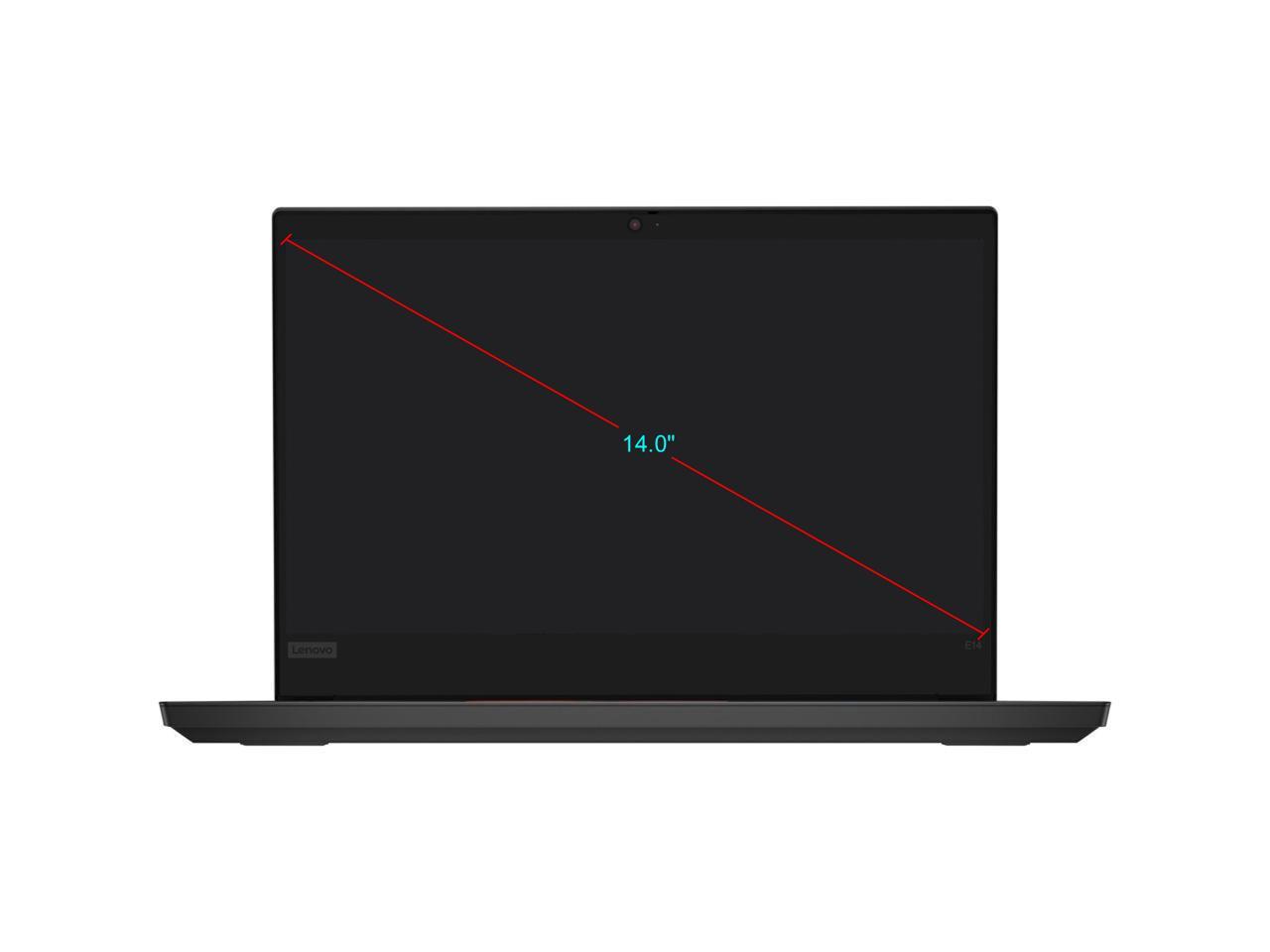 Lenovo ThinkPad E14 20RA004WUS 14" Notebook - 1920 x 1080 - Core i5 i5-10210U - 8 GB RAM - 1 TB HDD - Black