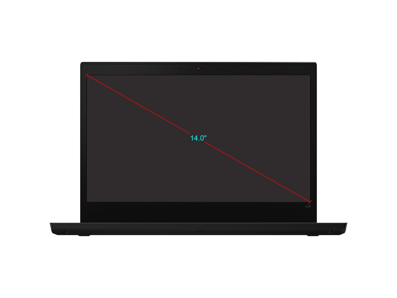 Lenovo ThinkPad L14 Gen1 14" Notebook i5-10310U 4 Core 8GB 256GB SSD W10P Black