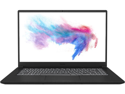 MSI Laptop Modern 15 A10M-261 Intel Core i7 10th Gen 10510U (1.80 GHz) 16 GB Memory 512 GB NVMe SSD Intel UHD Graphics 15.6" Windows 10 Pro 64-bit