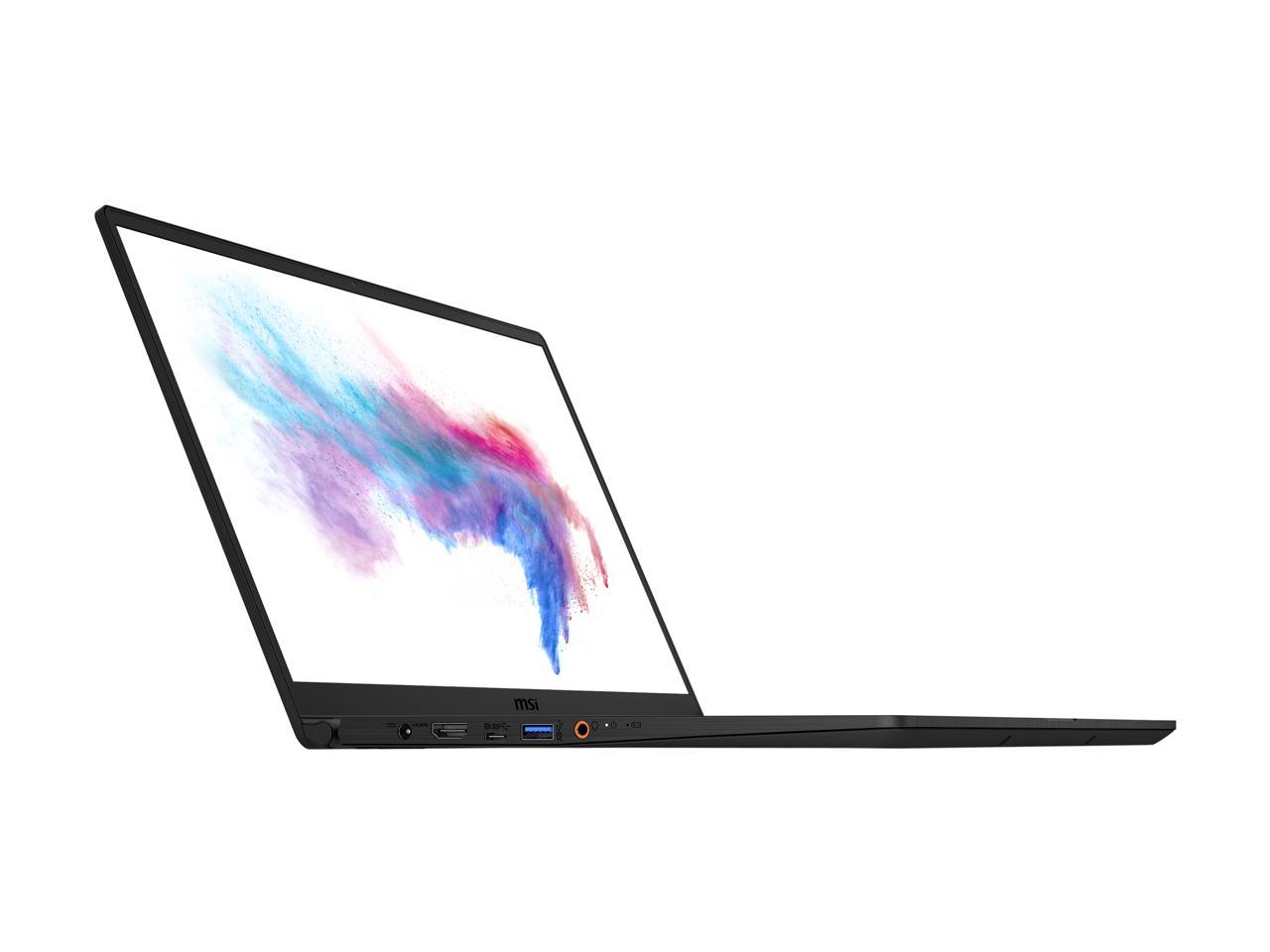 MSI Laptop Modern 15 A10M-261 Intel Core i7 10th Gen 10510U (1.80 GHz) 16 GB Memory 512 GB NVMe SSD Intel UHD Graphics 15.6" Windows 10 Pro 64-bit