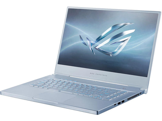ROG Zephyrus M GU502GU-XH74-BL Gaming Laptop - 15.6" 240 Hz FHD IPS, GeForce GTX 1660 Ti, Intel Core i7-9750H, 16 GB DDR4, 512 GB SSD, Per-Key RGB, Windows 10 Pro, Glacier Blue
