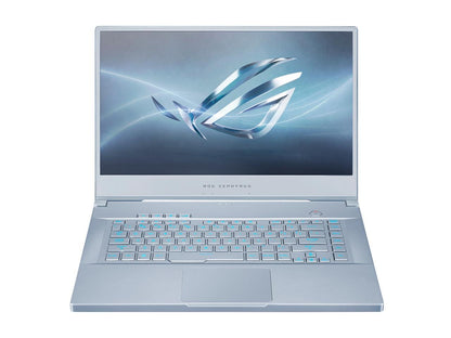 ROG Zephyrus M GU502GU-XH74-BL Gaming Laptop - 15.6" 240 Hz FHD IPS, GeForce GTX 1660 Ti, Intel Core i7-9750H, 16 GB DDR4, 512 GB SSD, Per-Key RGB, Windows 10 Pro, Glacier Blue