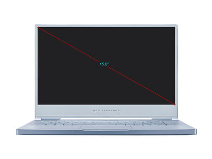 ROG Zephyrus M GU502GU-XH74-BL Gaming Laptop - 15.6" 240 Hz FHD IPS, GeForce GTX 1660 Ti, Intel Core i7-9750H, 16 GB DDR4, 512 GB SSD, Per-Key RGB, Windows 10 Pro, Glacier Blue