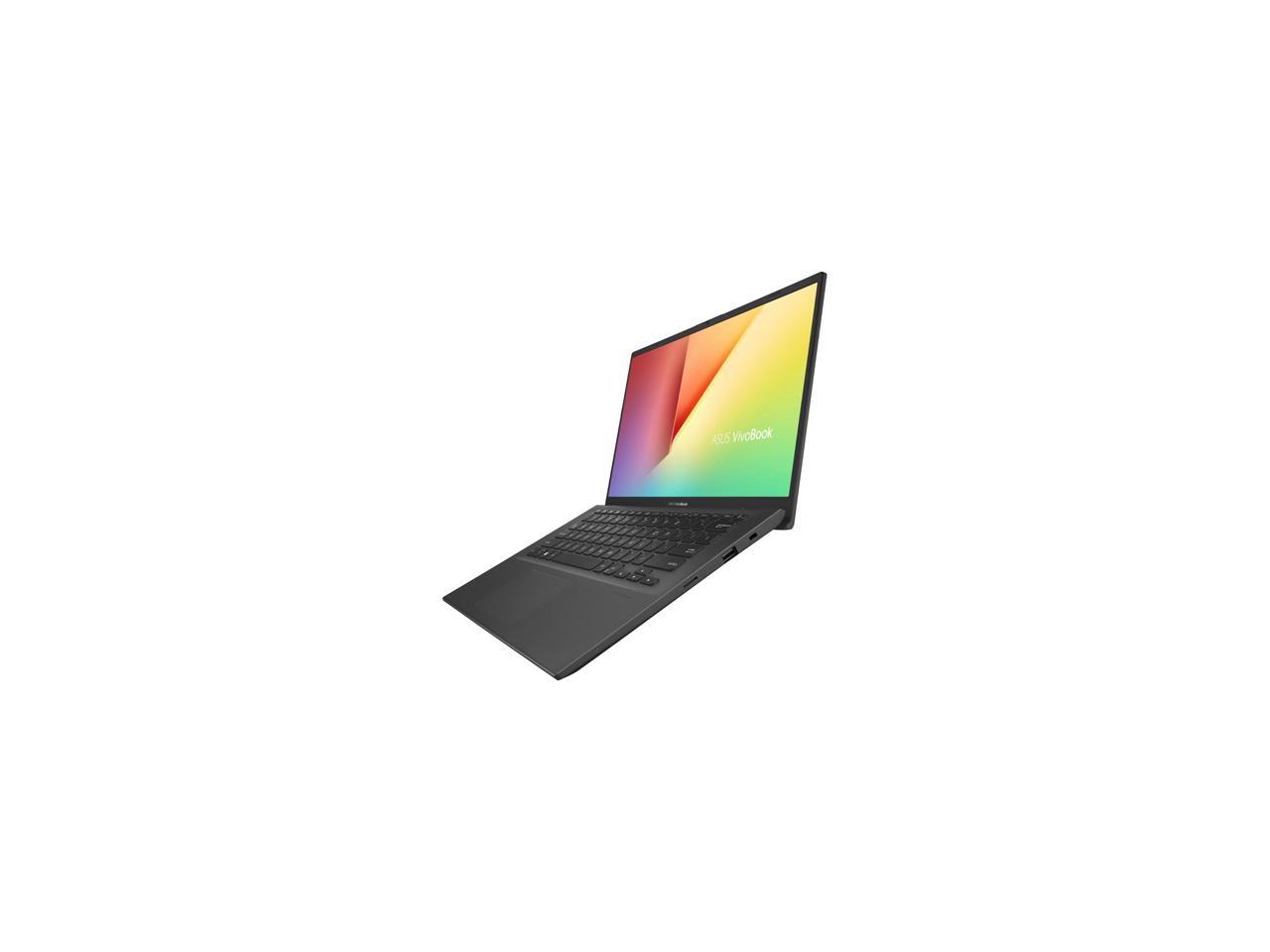 Asus VivoBook F412DA-WS33 AMD Ryzen 3 3250U 14" Anti-Glare FHD 1920x1080 8 GB DDR4 RAM 256 GB SSD AMD Radeon Vega 3 Graphics Backlit Chiclet Keyboard Windows 10 S - Black