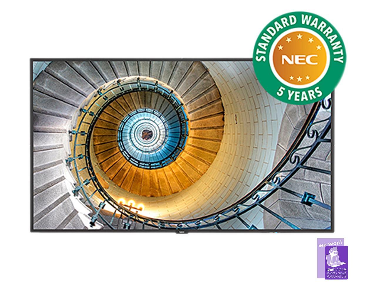 NEC P554 55" Full HD Professional-Grade Large Format LED Commercial Display