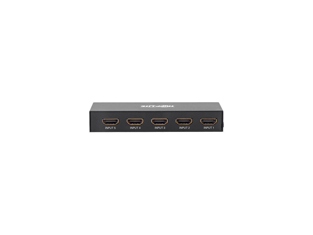 Tripp Lite 5-Port Hdmi Switch For Video & Audio 4K X 2K Uhd 60 Hz W Remote