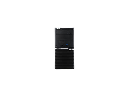 Acer Veriton M4660G VM4660G-I5840S1 Desktop Computer - Intel Core i5 (8th Gen) i5-8400 2.80 GHz - 8 GB DDR4 SDRAM - 256 GB SSD - Windows 10 Pro 64-bit - Black