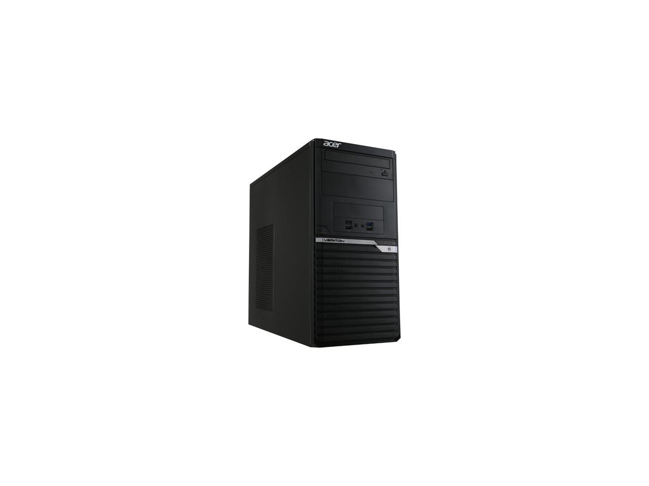 Acer Veriton M4660 Desktop Computer i3-8100 8GB 1TB DVDRW BT Win10 Pro