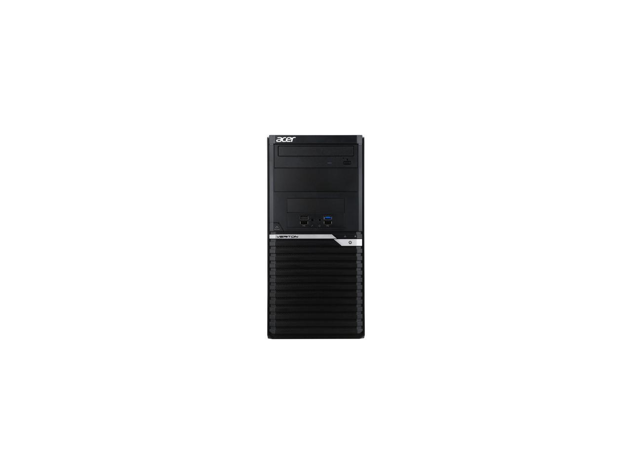 Acer Veriton M4660G VM4660G-I5840H1 Desktop Computer - Intel Core i5 (8th Gen) i5-8400 2.80 GHz - 8 GB DDR4 SDRAM - 1 TB HDD - Windows 10 Pro 64-bit - Black