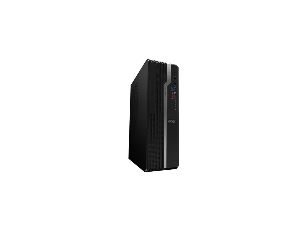 Acer Veriton X4660G VX4660G-I3810H2 Desktop Computer - Intel Core i3 (8th Gen) i3-8100 3.60 GHz - 8 GB DDR4 SDRAM - 1 TB HDD - Windows 10 Pro 64-bit - Black